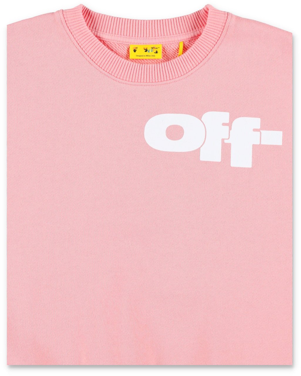 OFF-WHITE Fleece Off Rosa Roze