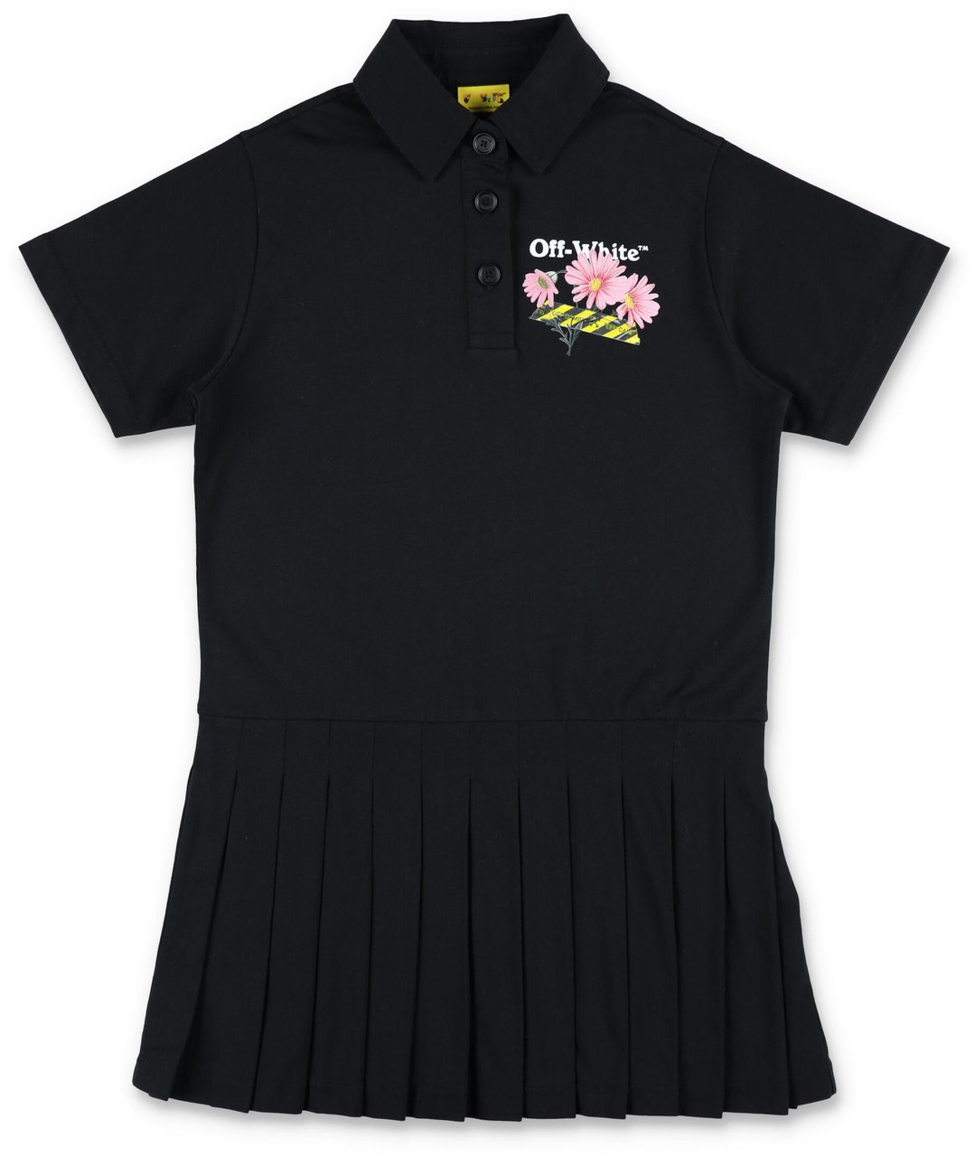 OFF-WHITE Daisy Tape Dress Nero Zwart