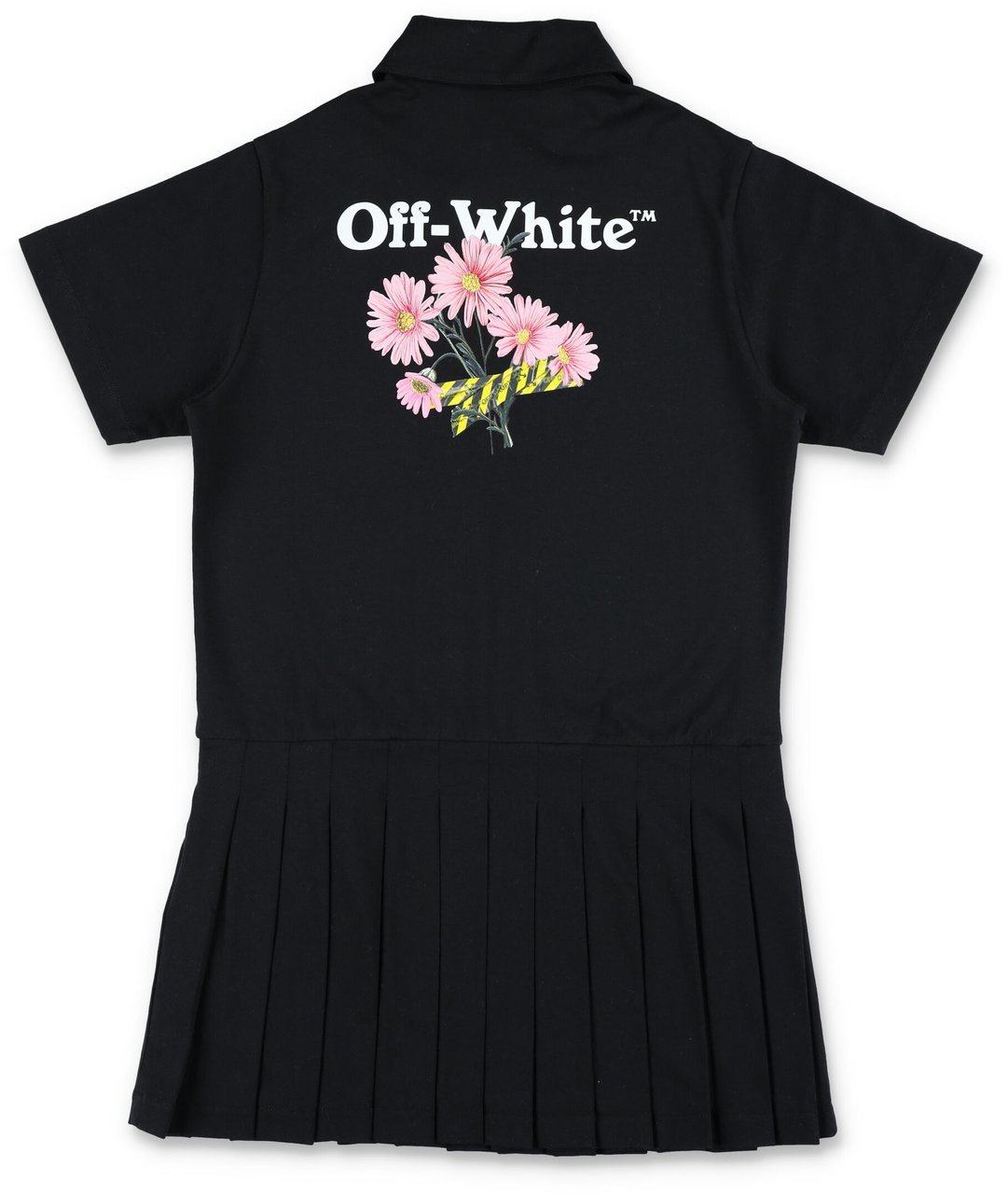 OFF-WHITE Daisy Tape Dress Nero Zwart