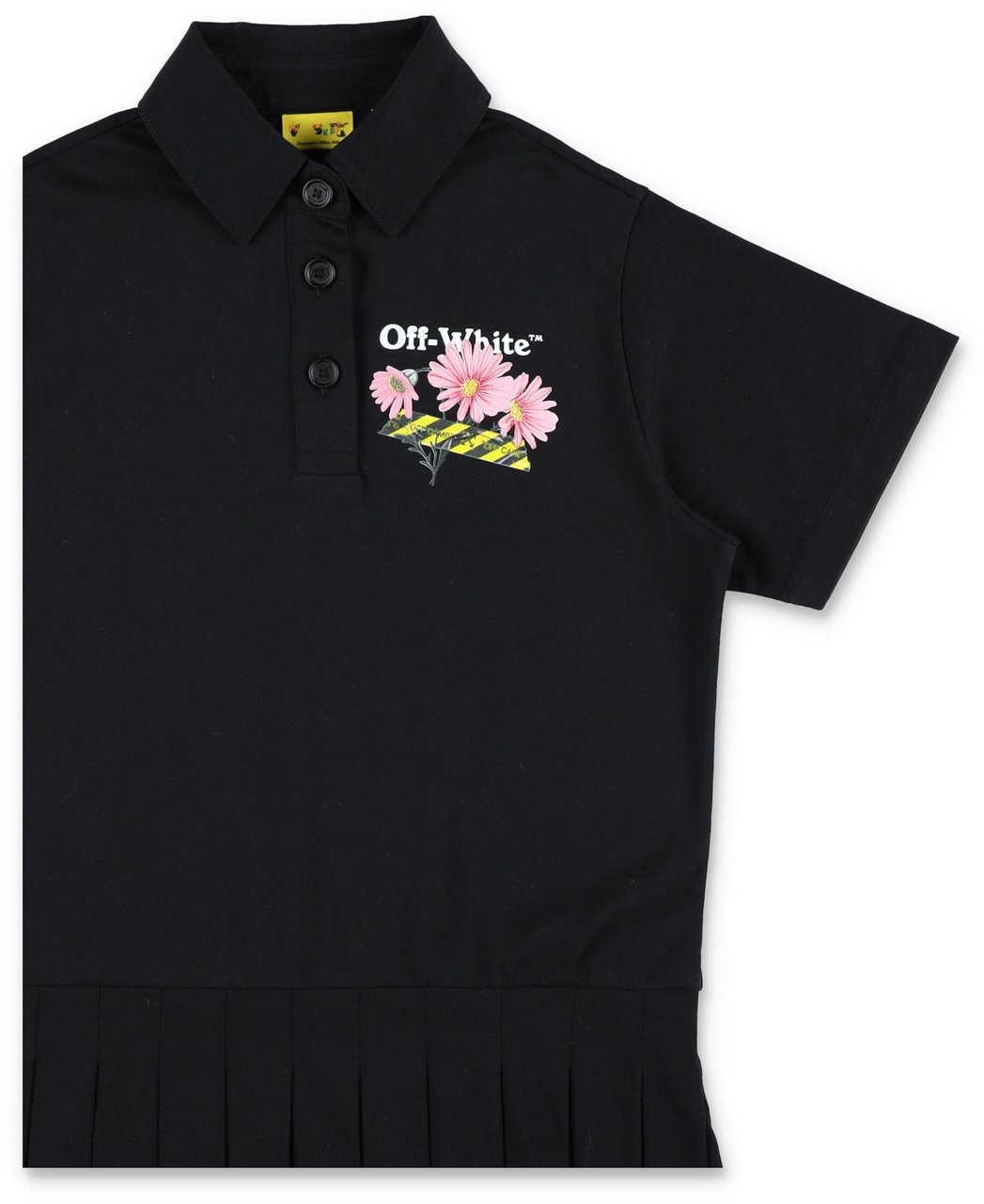 OFF-WHITE Daisy Tape Dress Nero Zwart