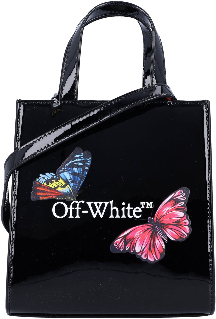 OFF-WHITE Bag Butterfly Nero Zwart