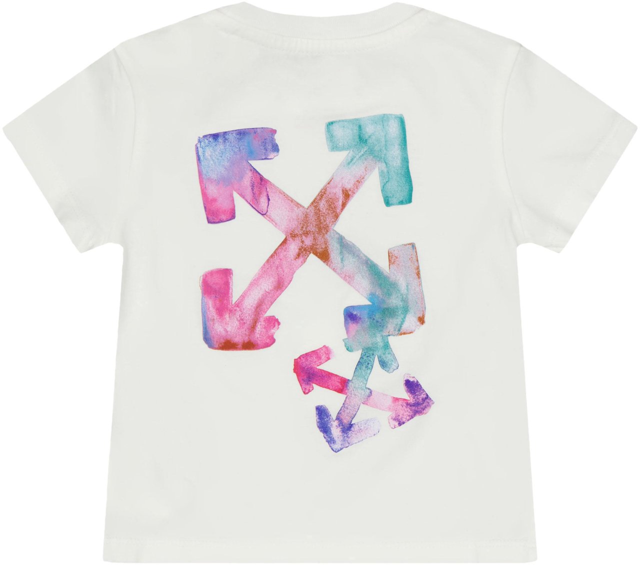 OFF-WHITE Off-White Baby Meisjes T-Shirt In Wit Wit