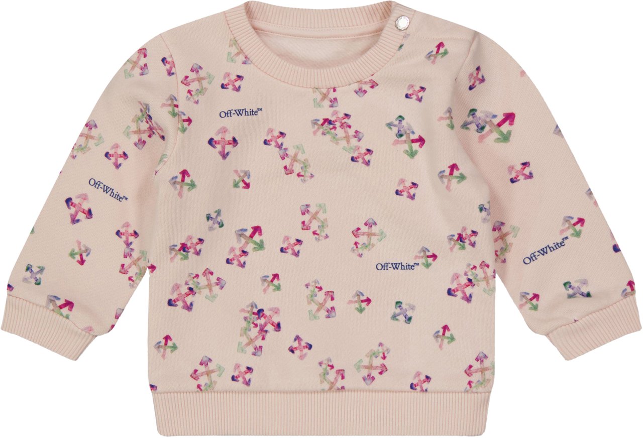 OFF-WHITE Off-White Baby Meisjes Trui In Licht Roze Roze