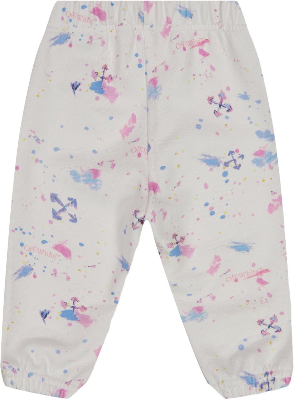 OFF-WHITE Off-White Baby Meisjes Broek In Wit Wit