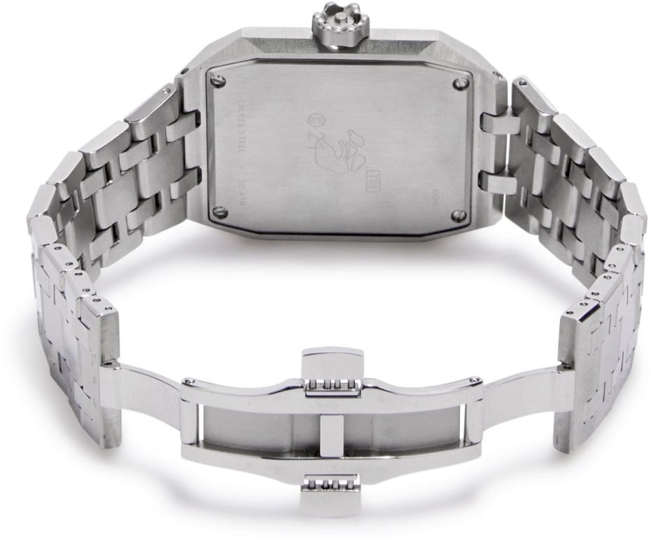 OFF-WHITE Minute Hand Logo Quartz Watch Zilver