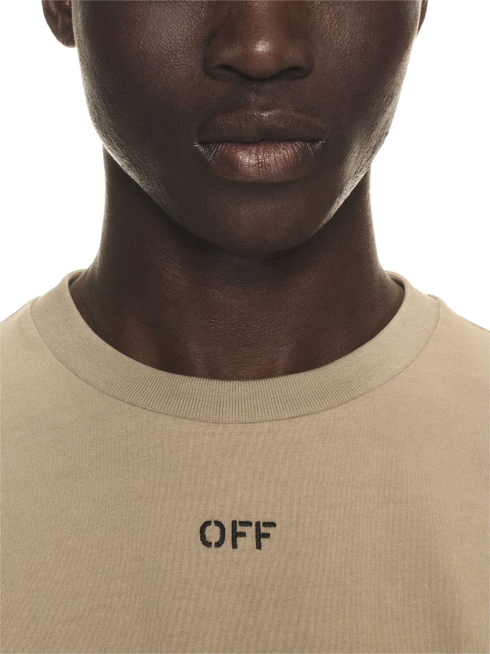 OFF-WHITE T-Shirts And Polos Beige Beige