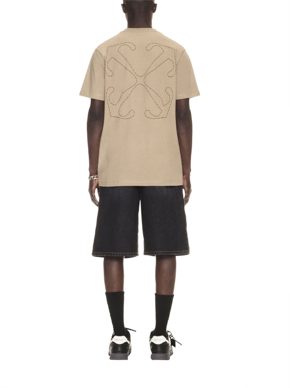 OFF-WHITE T-Shirts And Polos Beige Beige