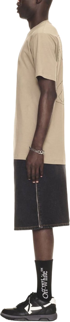 OFF-WHITE T-Shirts And Polos Beige Beige