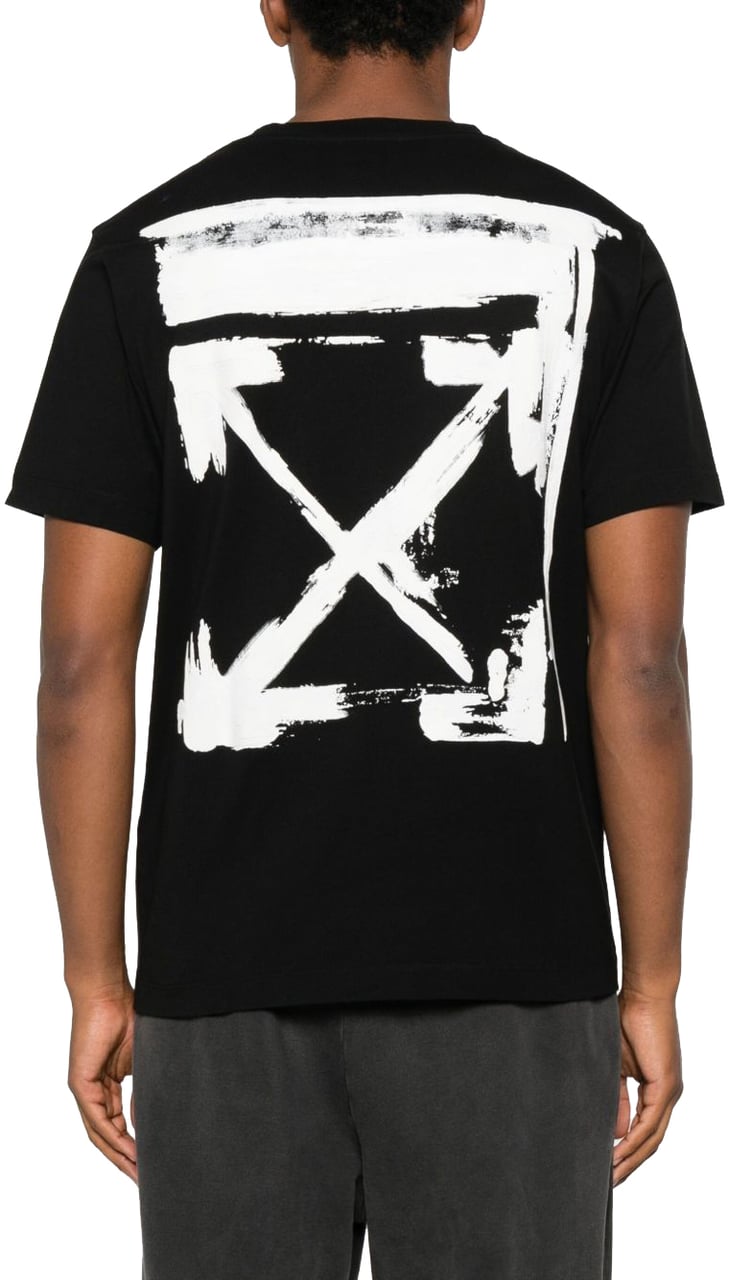 OFF-WHITE T-Shirts And Polos Black Zwart