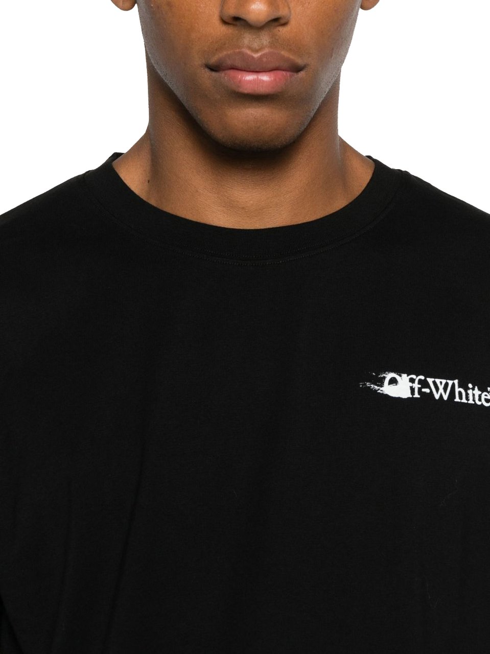 OFF-WHITE T-Shirts And Polos Black Zwart
