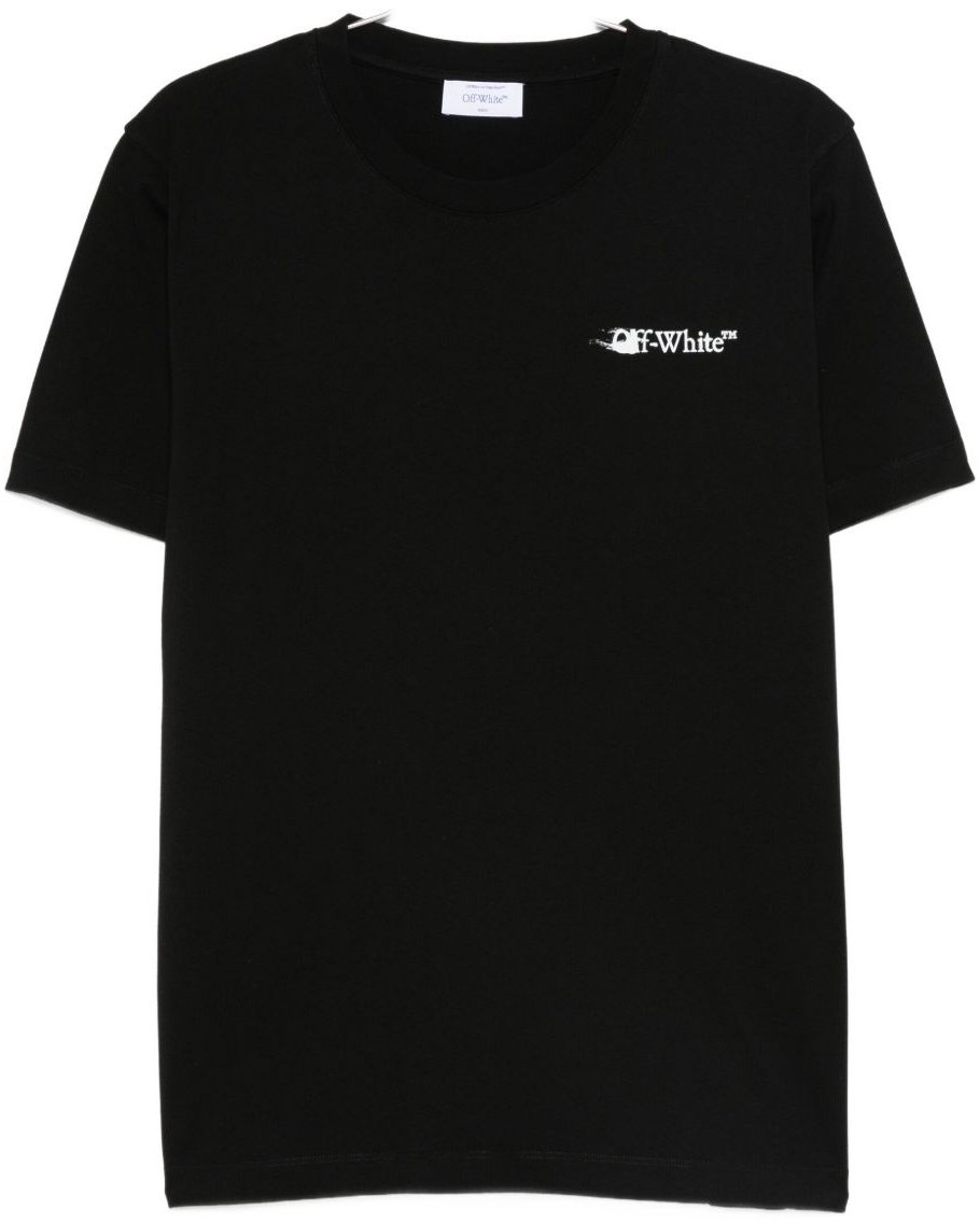 OFF-WHITE T-Shirts And Polos Black Zwart