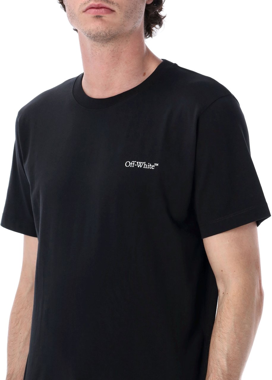OFF-WHITE Metal Arrow Slim Tee Nero Zwart