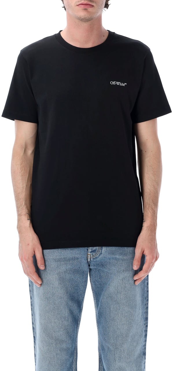 OFF-WHITE Metal Arrow Slim Tee Nero Zwart