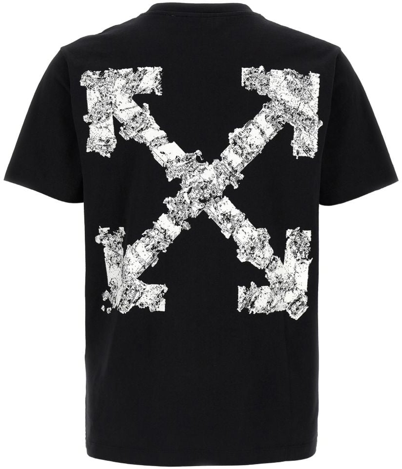 OFF-WHITE T-Shirts And Polos Black Zwart