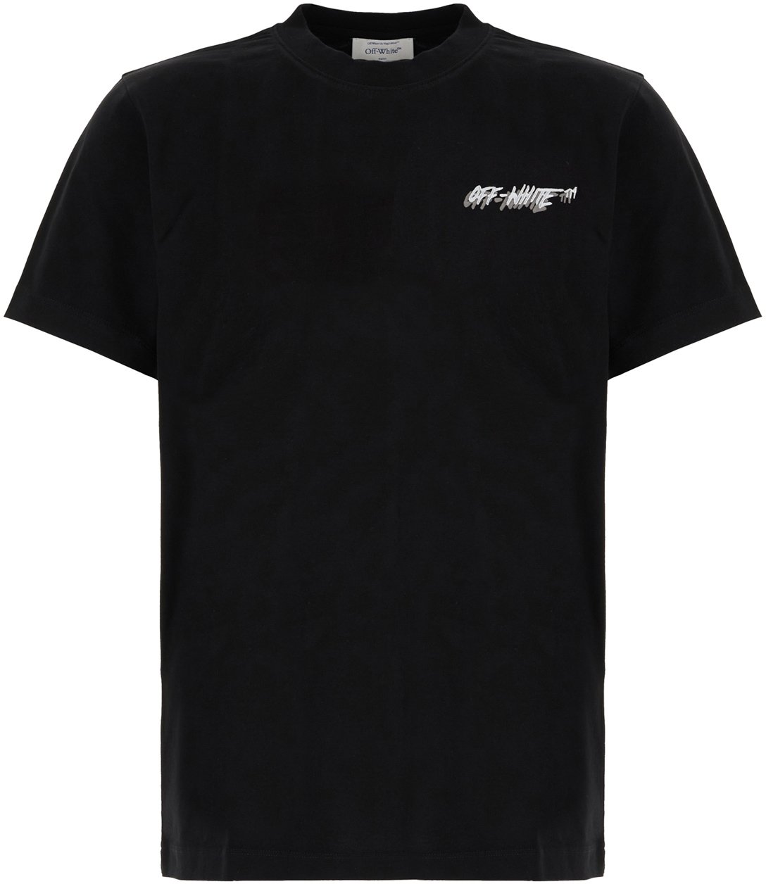 OFF-WHITE Off White Black cotton t-shirt Zwart