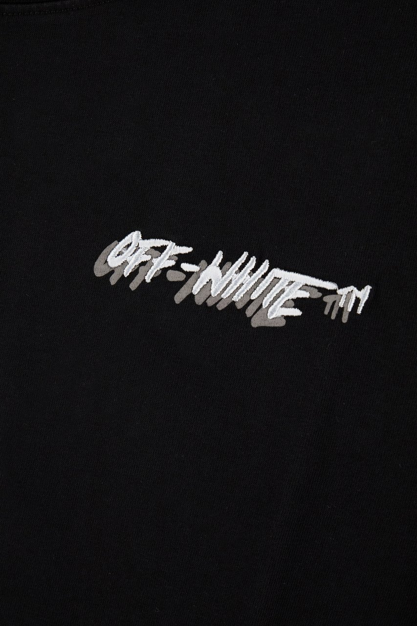 OFF-WHITE Off White Black cotton t-shirt Zwart