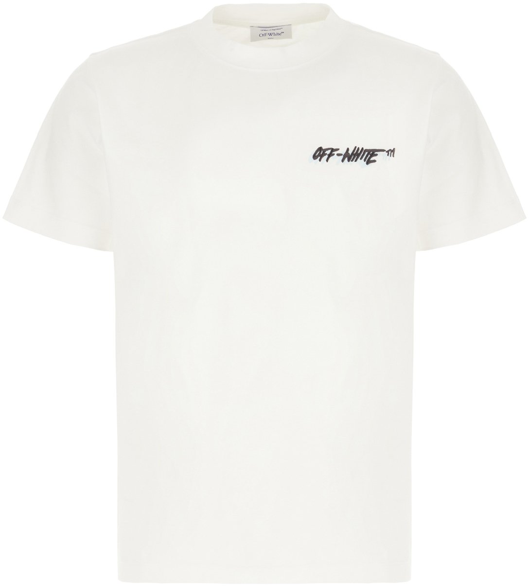 OFF-WHITE Off White White cotton t-shirt Wit