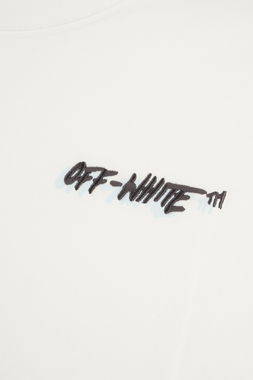 OFF-WHITE Off White White cotton t-shirt Wit