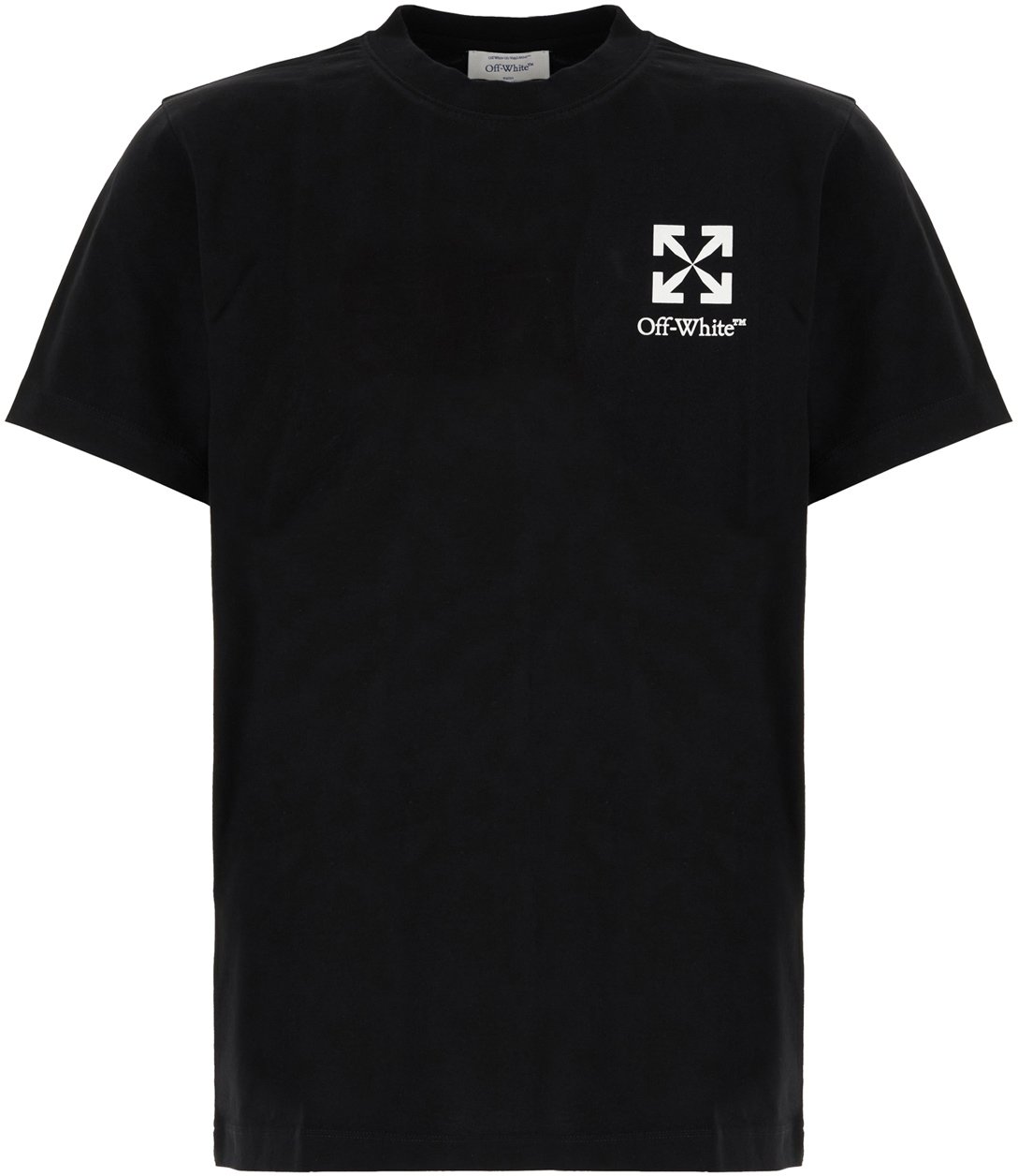 OFF-WHITE Off White Black cotton t-shirt Zwart