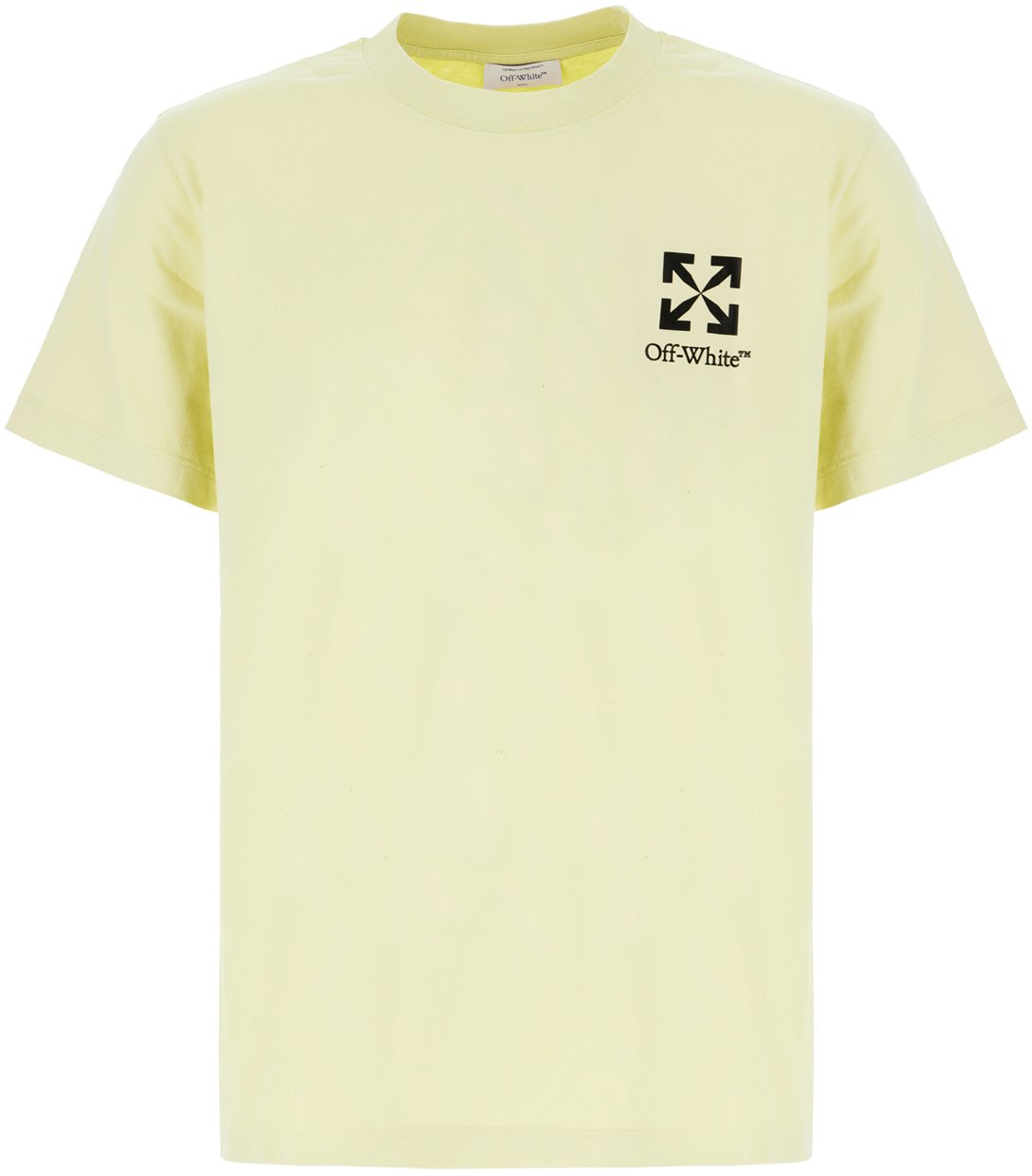 OFF-WHITE Off White Lime green cotton t-shirt Groen