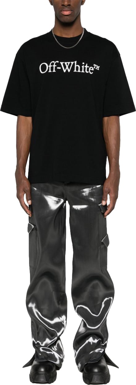 OFF-WHITE T-Shirts And Polos Black Zwart