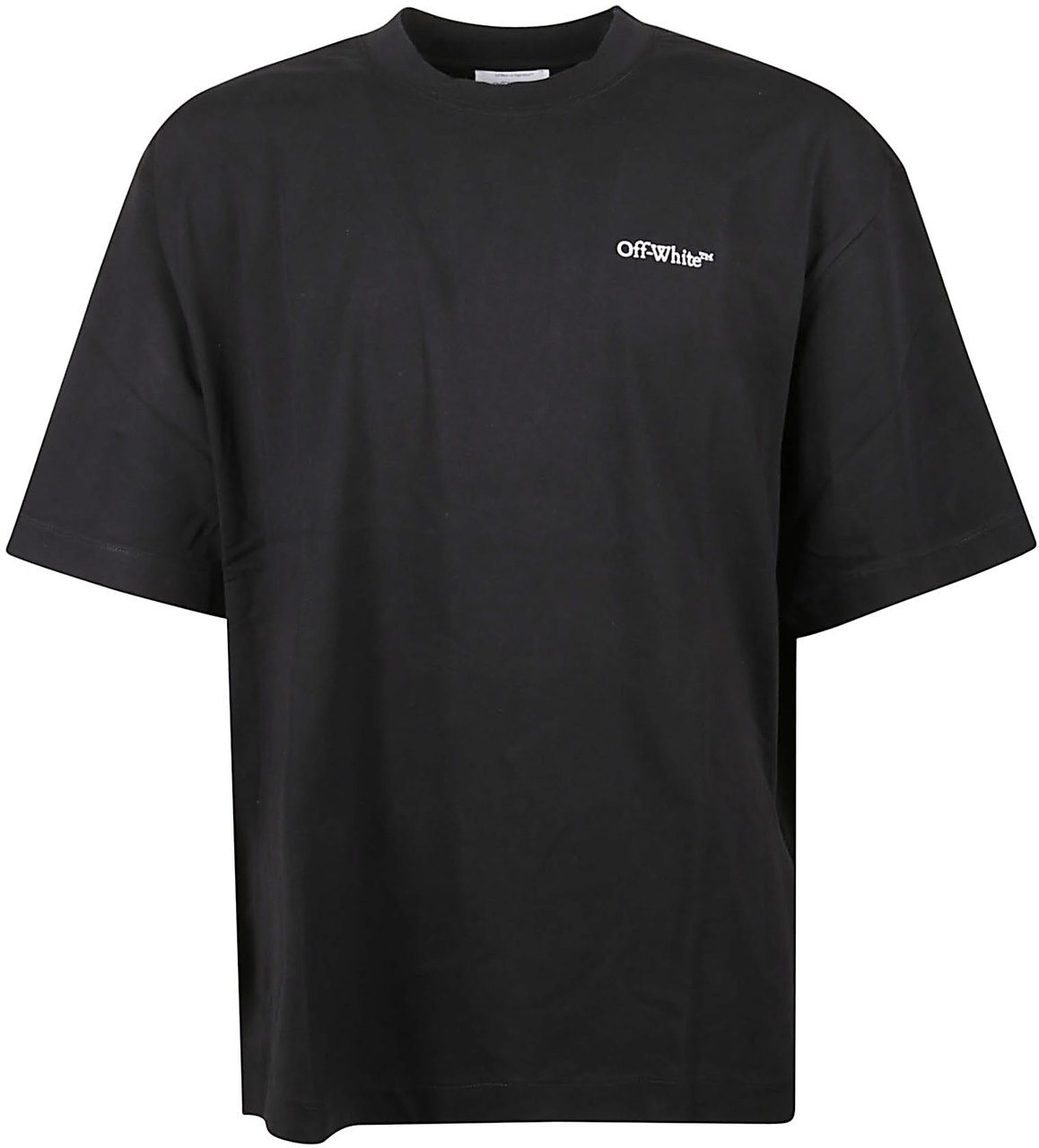 OFF-WHITE Landscape Arrow Skate T-shirt Black Zwart