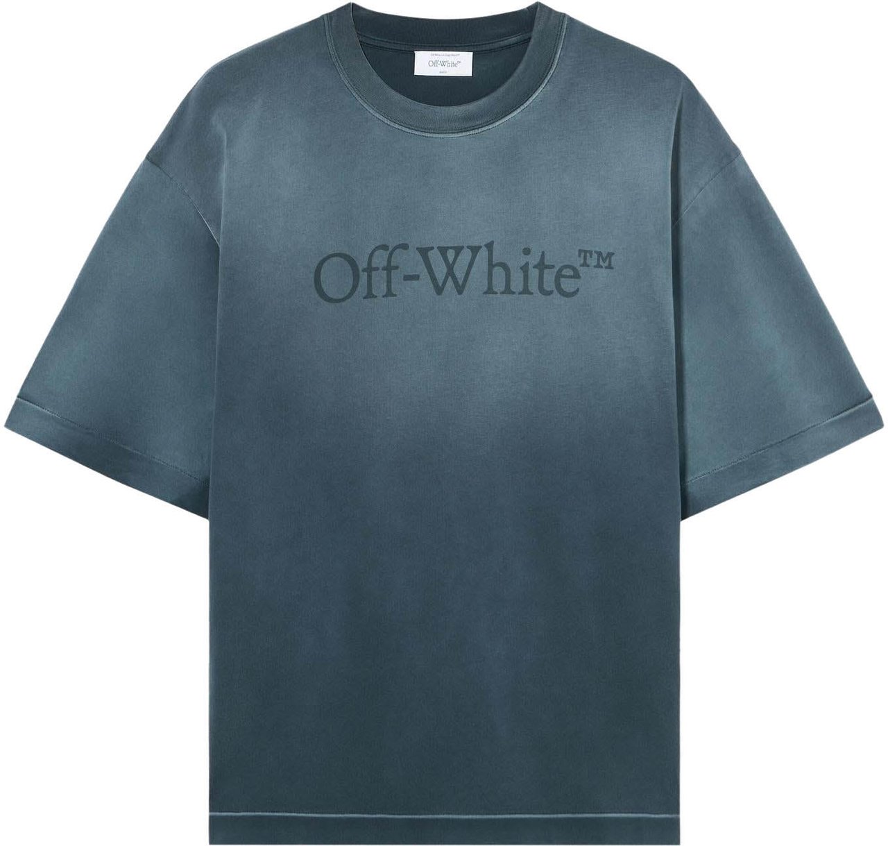 OFF-WHITE Heren Laundry Skate T-Shirt Blauw Blauw