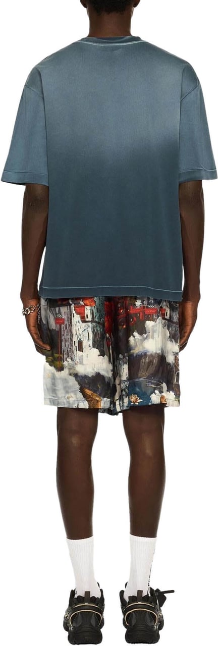 OFF-WHITE Heren Laundry Skate T-Shirt Blauw Blauw