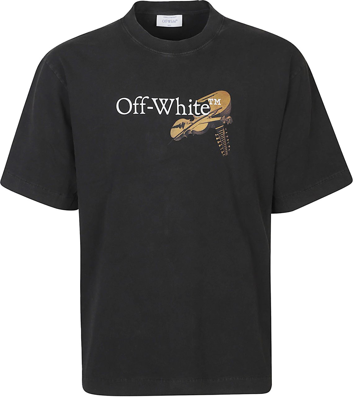 OFF-WHITE Cupid Arrow Skate T-shirt Black Zwart