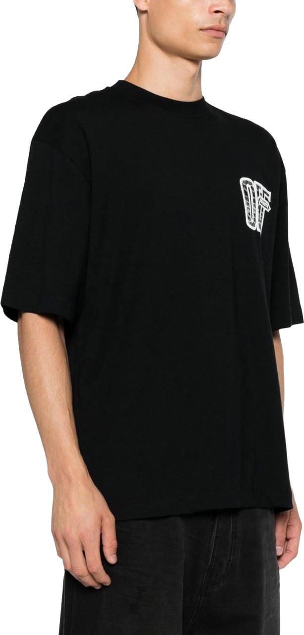 OFF-WHITE T-Shirts And Polos Black Zwart