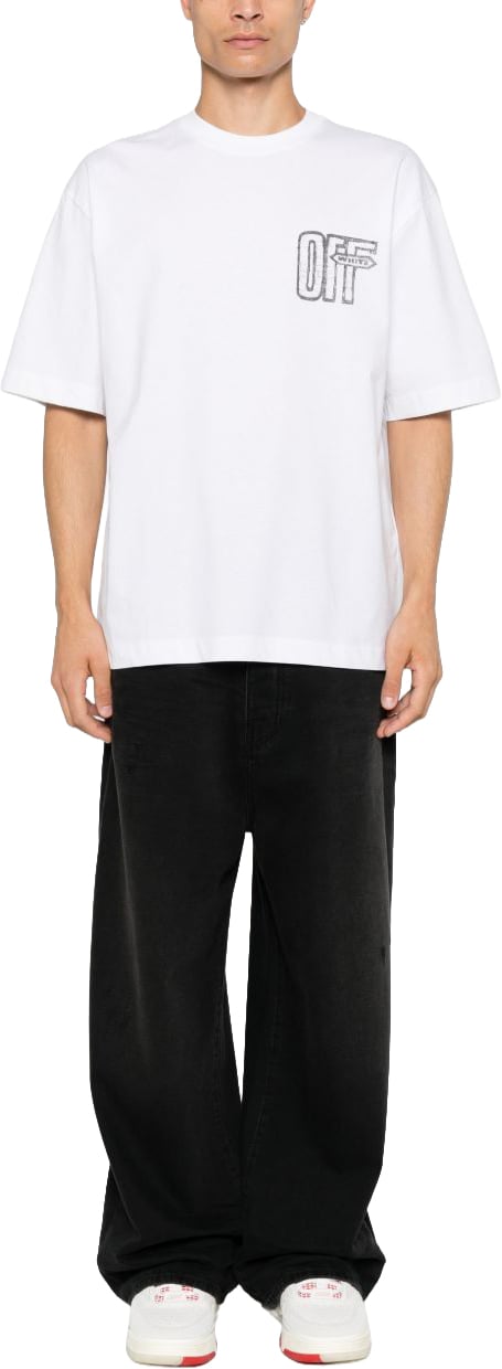 OFF-WHITE T-Shirts And Polos White Wit