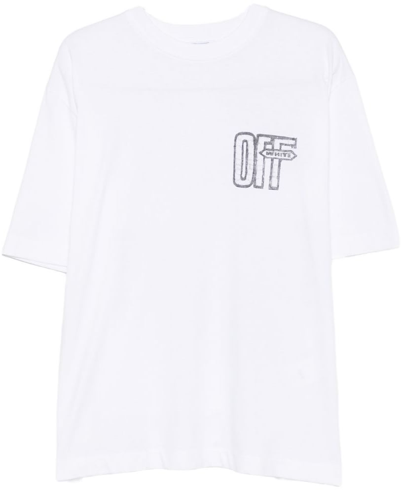 OFF-WHITE T-Shirts And Polos White Wit