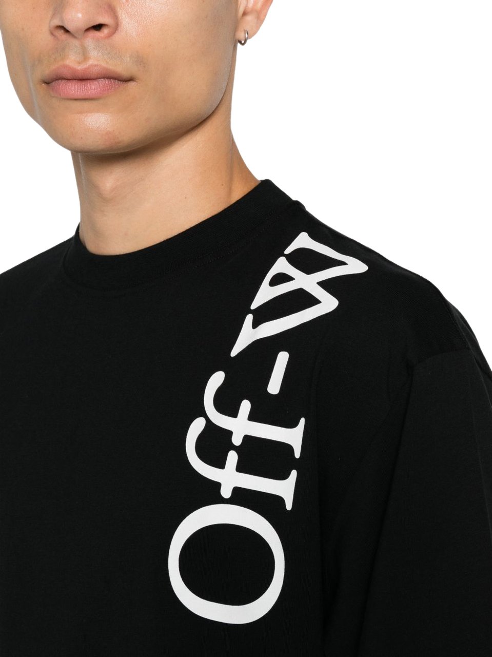 OFF-WHITE T-Shirts And Polos Black Zwart
