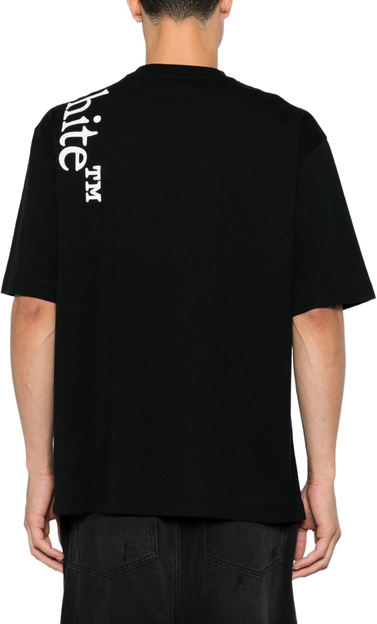OFF-WHITE T-Shirts And Polos Black Zwart