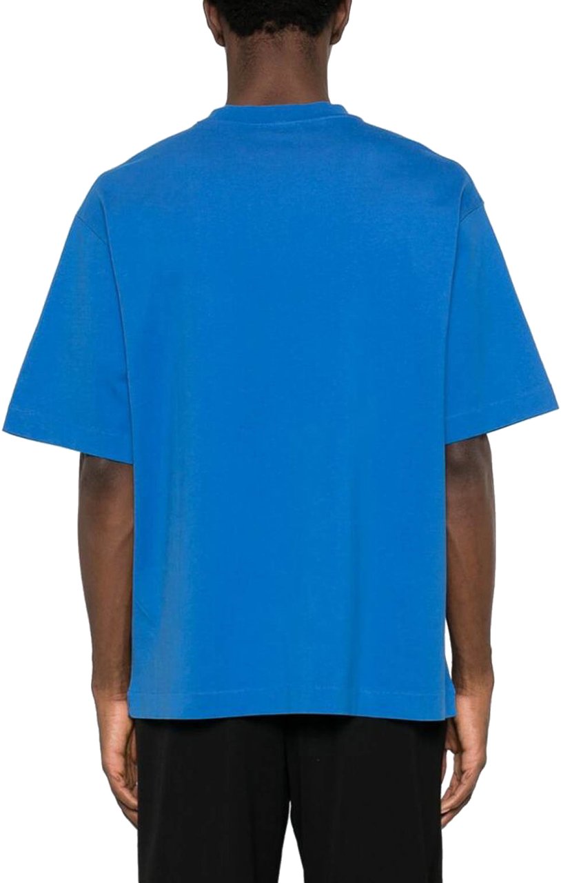 OFF-WHITE Abloh 23 Skate Logo T-shirt Blauw