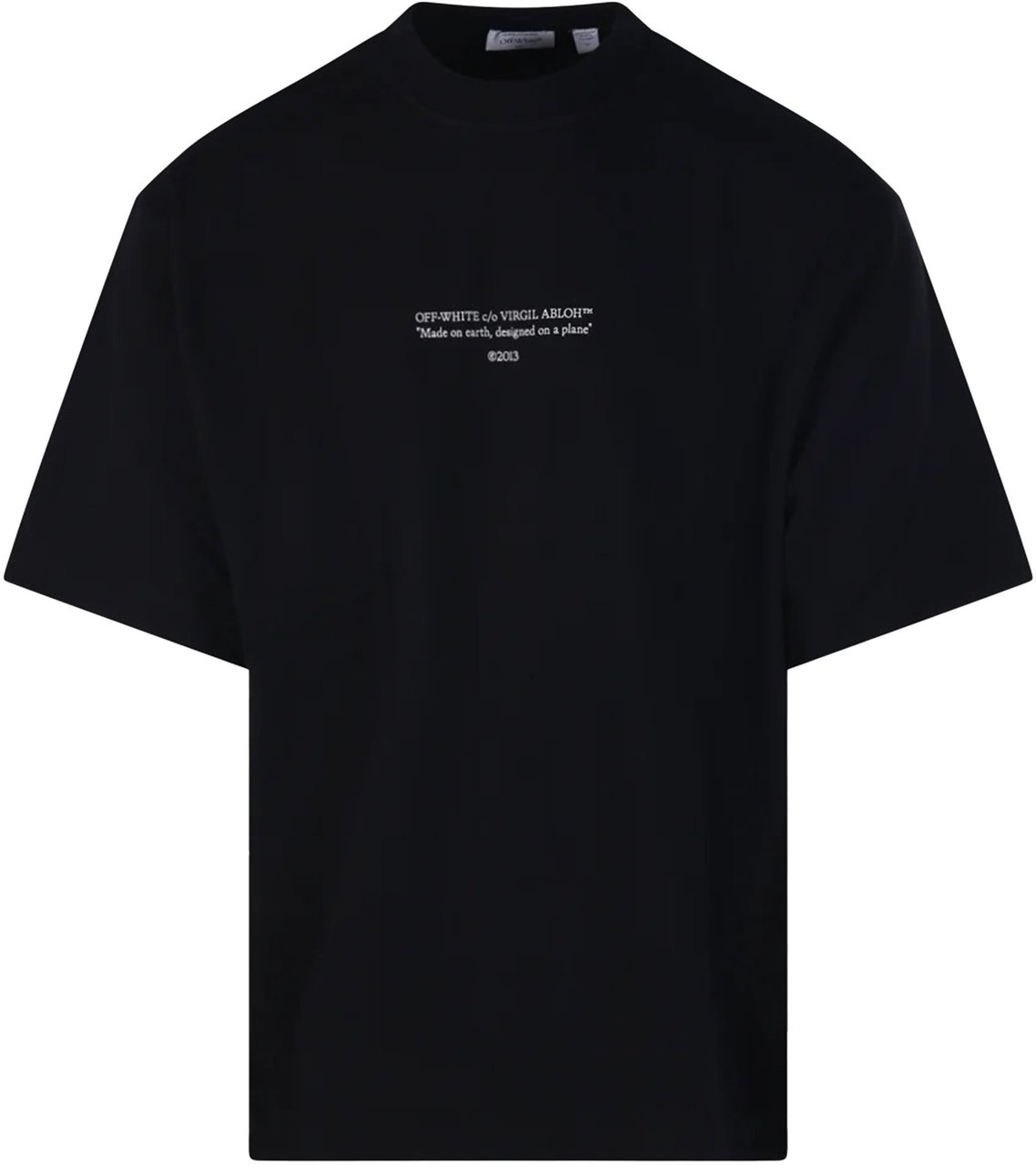 OFF-WHITE T-Shirts And Polos Black Zwart