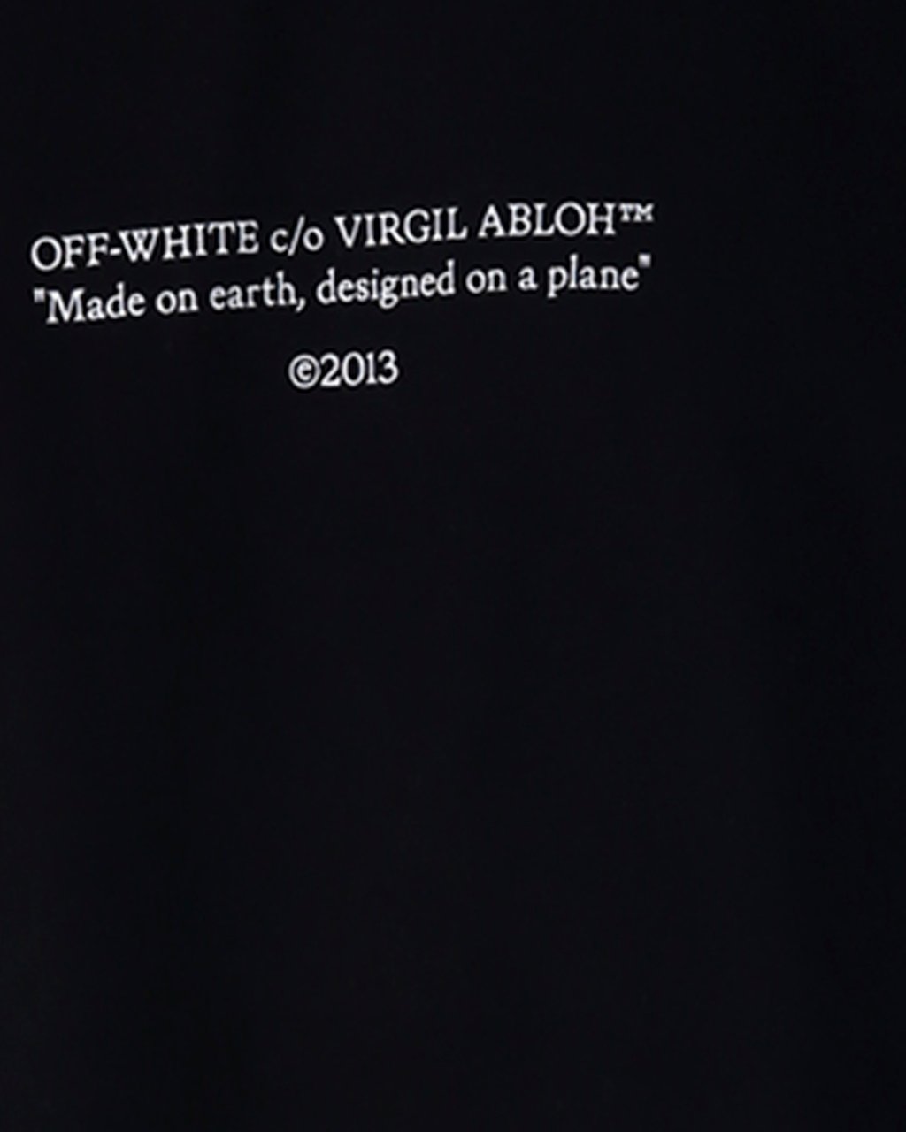 OFF-WHITE T-Shirts And Polos Black Zwart