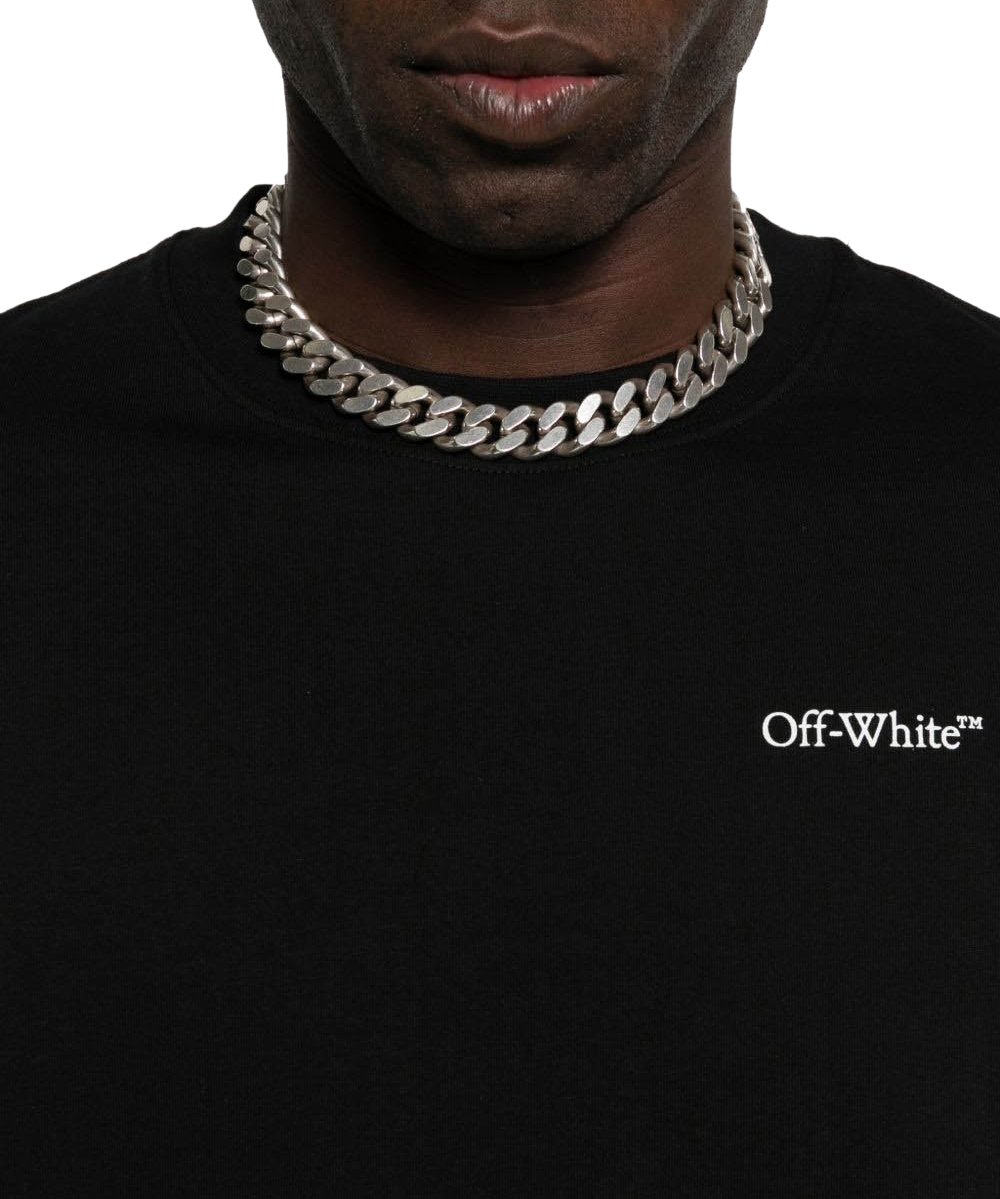OFF-WHITE T-Shirts And Polos Black Zwart