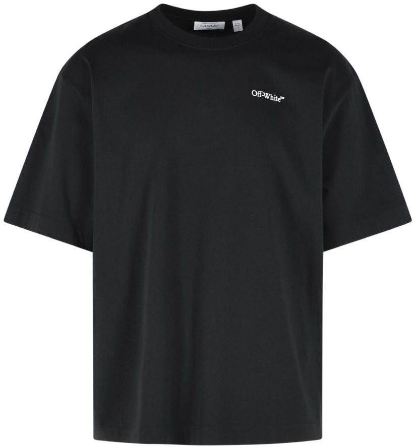 OFF-WHITE T-Shirts And Polos Black Zwart