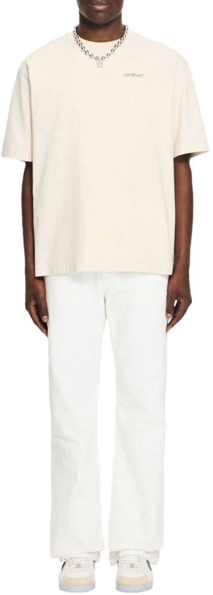 OFF-WHITE T-Shirts And Polos Beige Beige