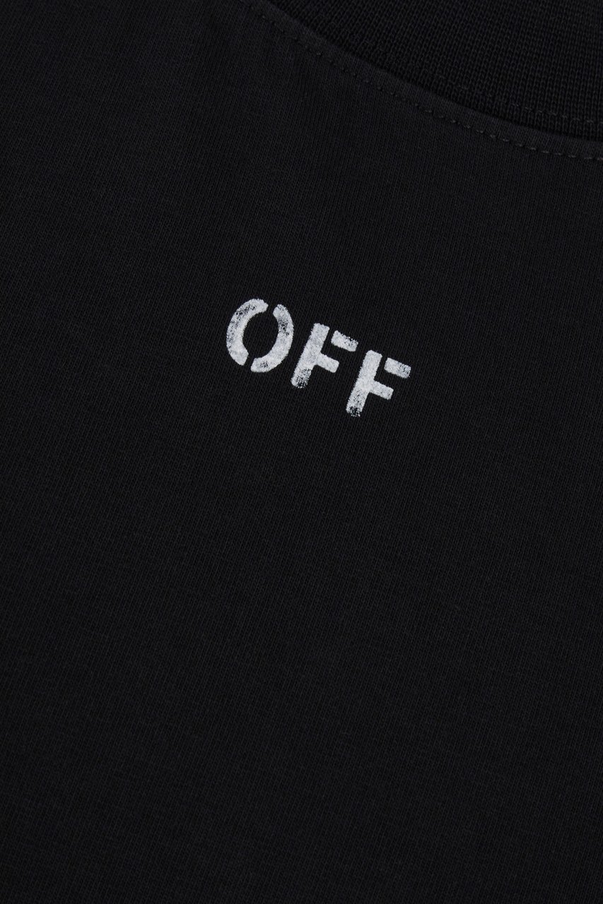 OFF-WHITE Off White Black cotton t-shirt Zwart