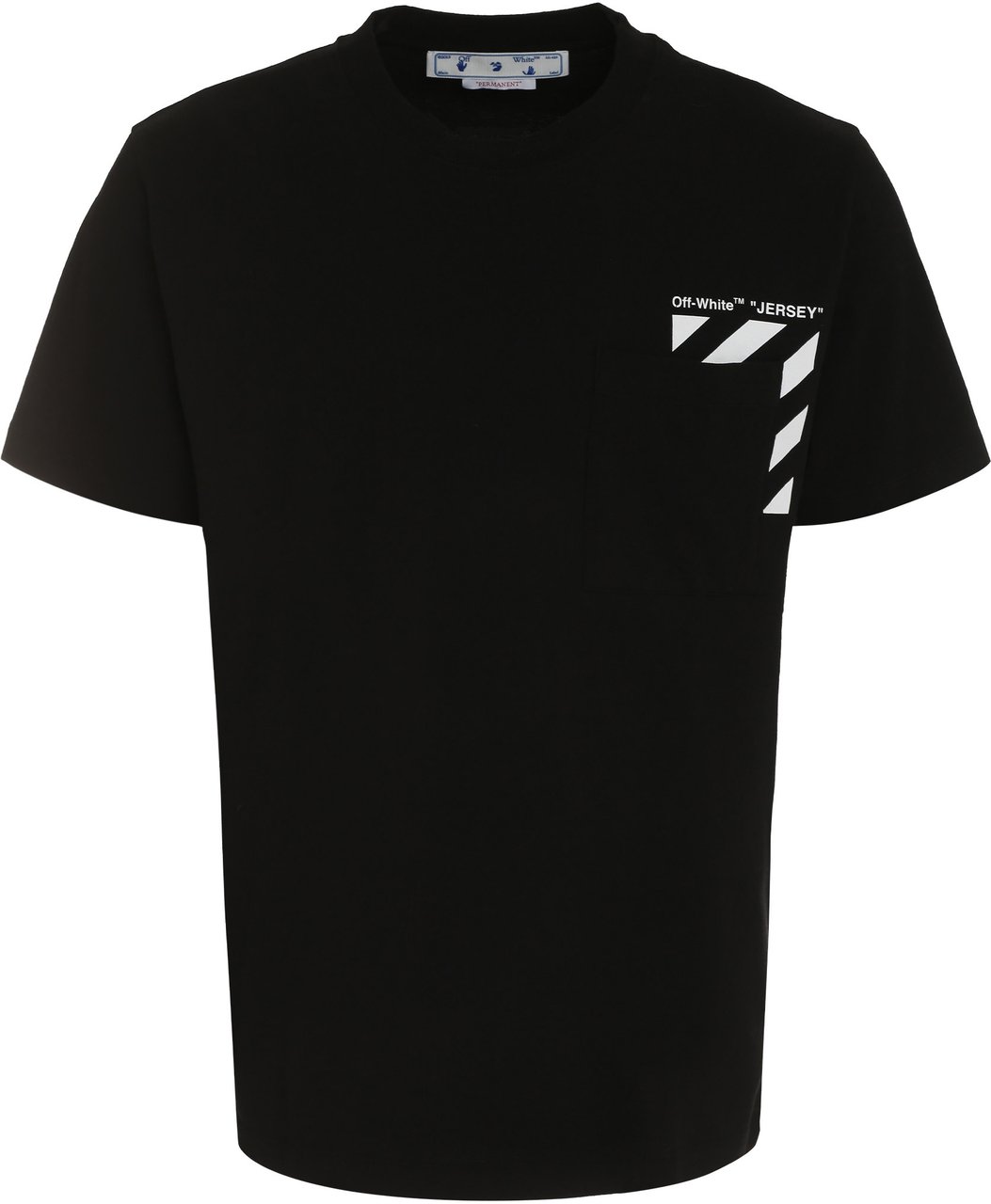 OFF-WHITE Logo cotton t-shirt Zwart