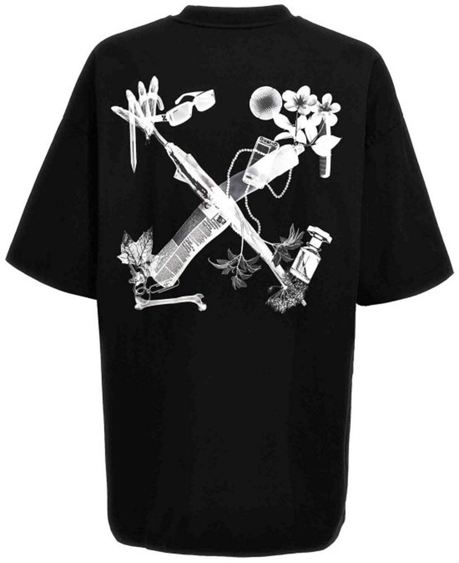 OFF-WHITE T-shirt Black Zwart