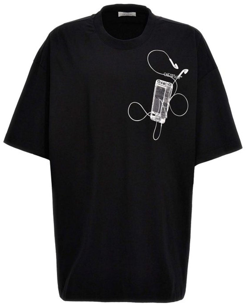 OFF-WHITE T-shirt Black Zwart