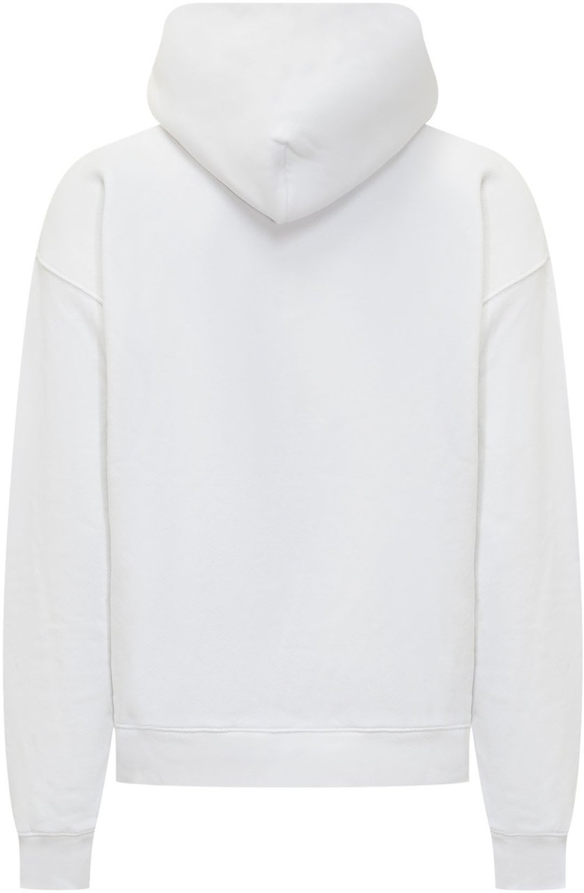 OFF-WHITE Felpa Big Logo Wit