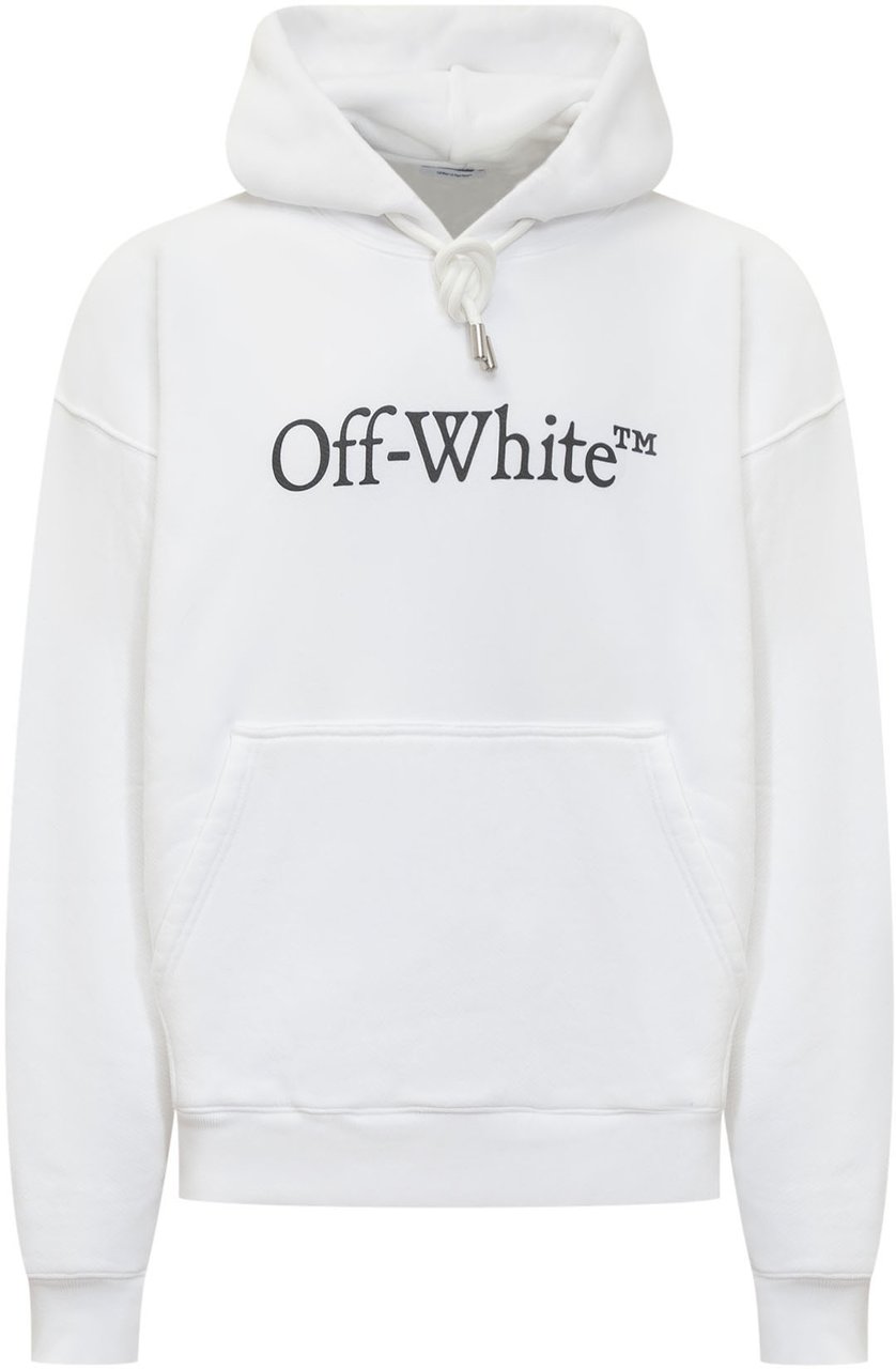 OFF-WHITE Felpa Big Logo Wit