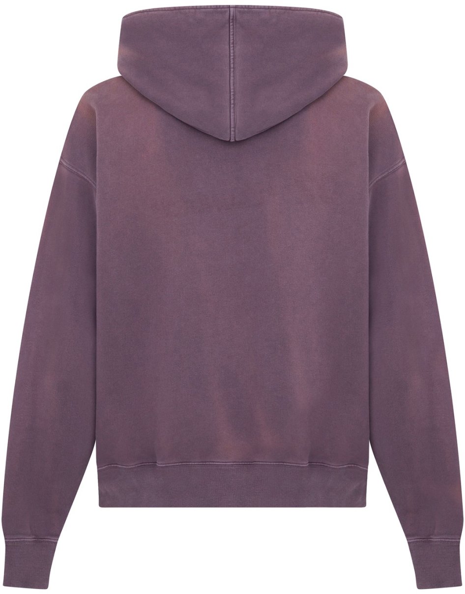 OFF-WHITE Laundry Logo Skate Hoodie Paars