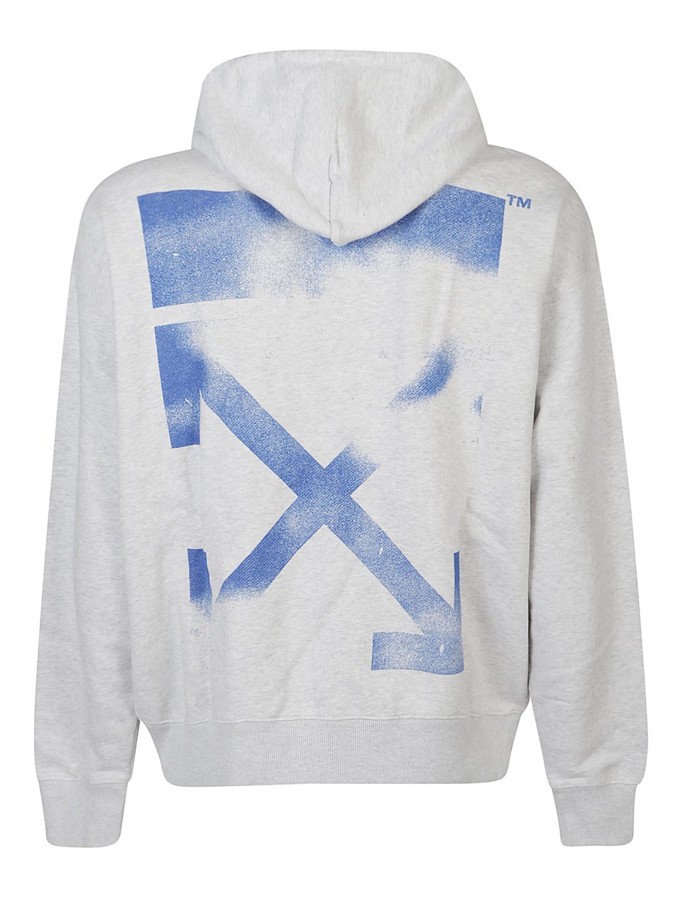 OFF-WHITE Stencil Arrow Skate Sweatshirt Grey Grijs