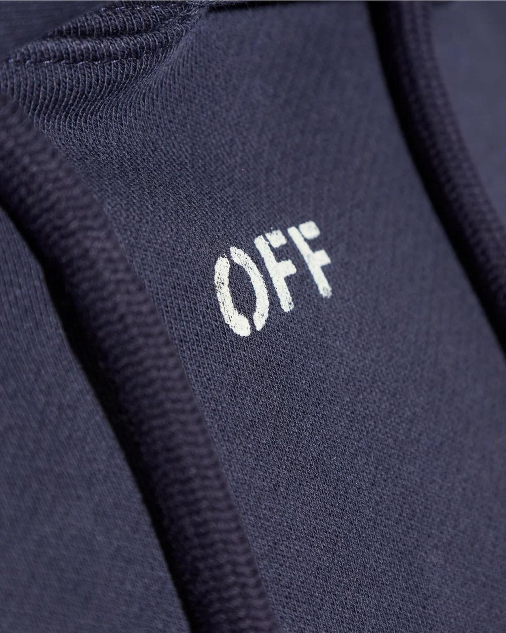 OFF-WHITE Heren Brush Arrow Hoodie Blauw Blauw