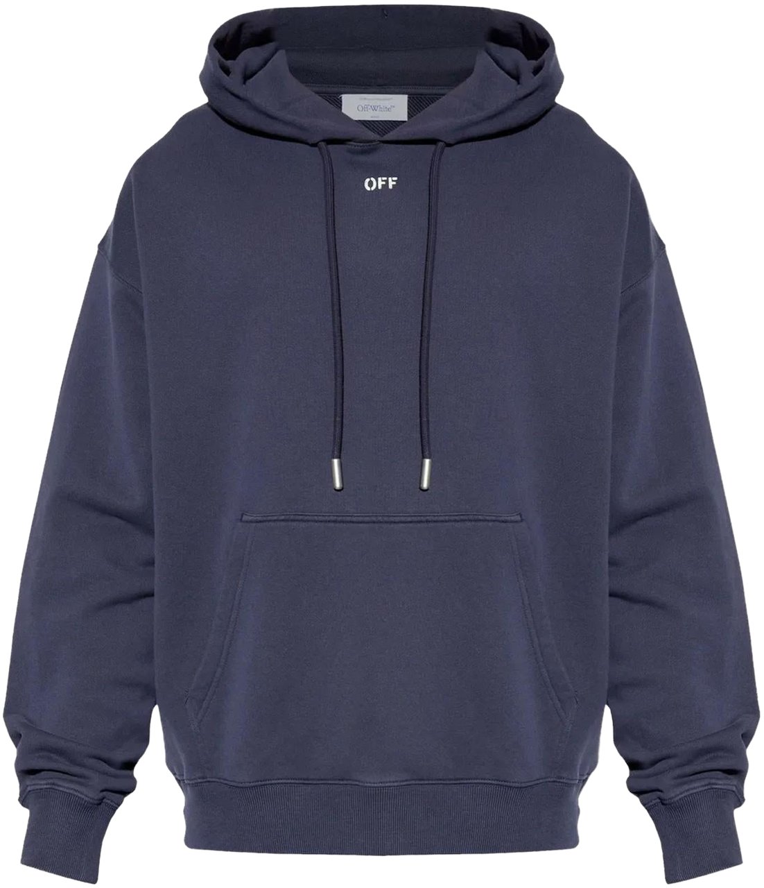 OFF-WHITE Heren Brush Arrow Hoodie Blauw Blauw